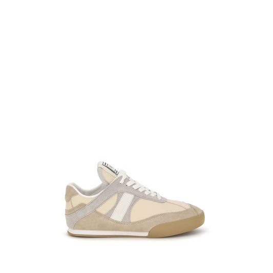 Chloé Beige Calf Leather Bos Taurus Athletic Sneakers