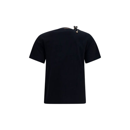 Burberry Black Cotton T-Shirt