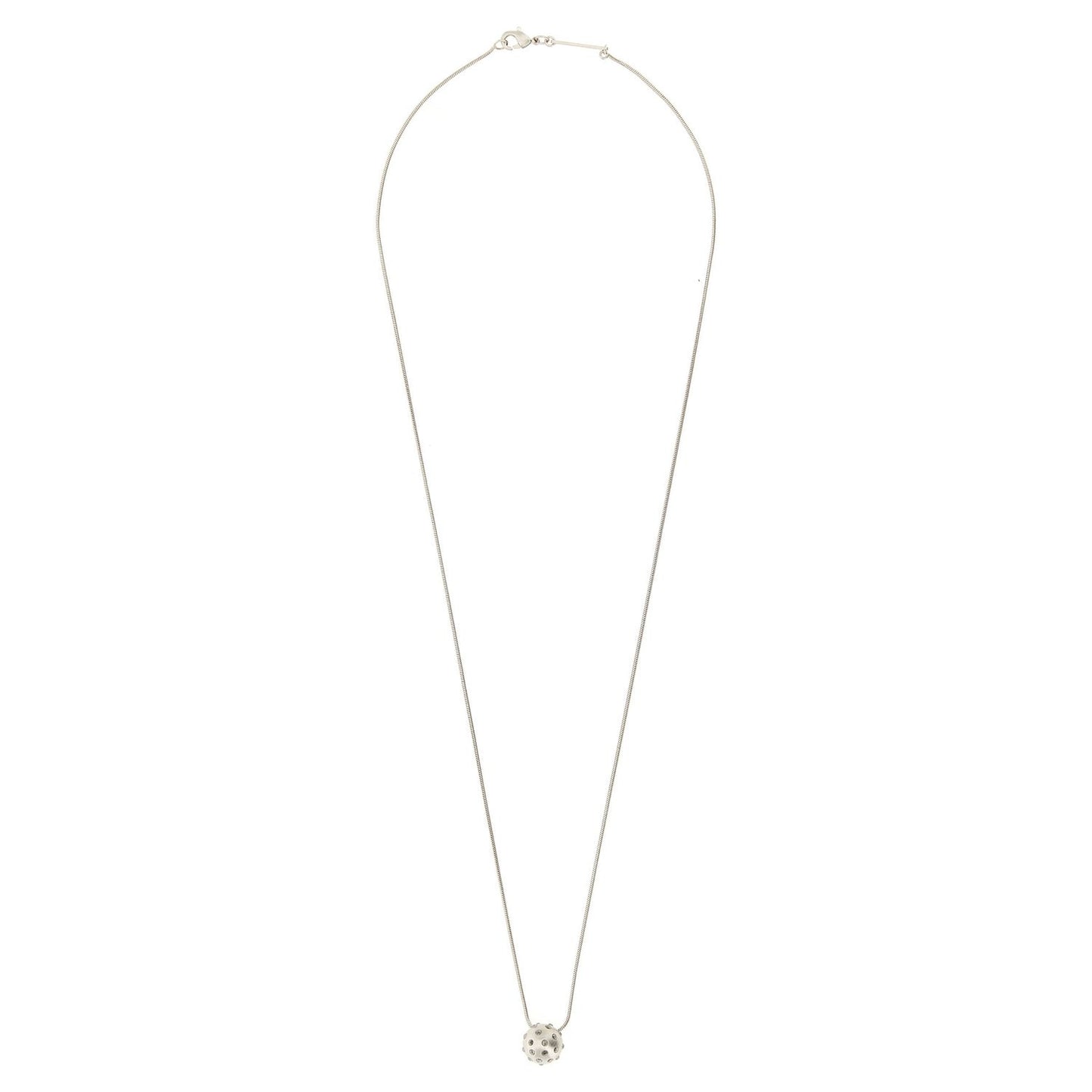 Rick Owens Silver Brass Necklace