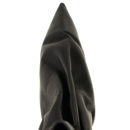 Rick Owens Black Calfskin Ankle Boots