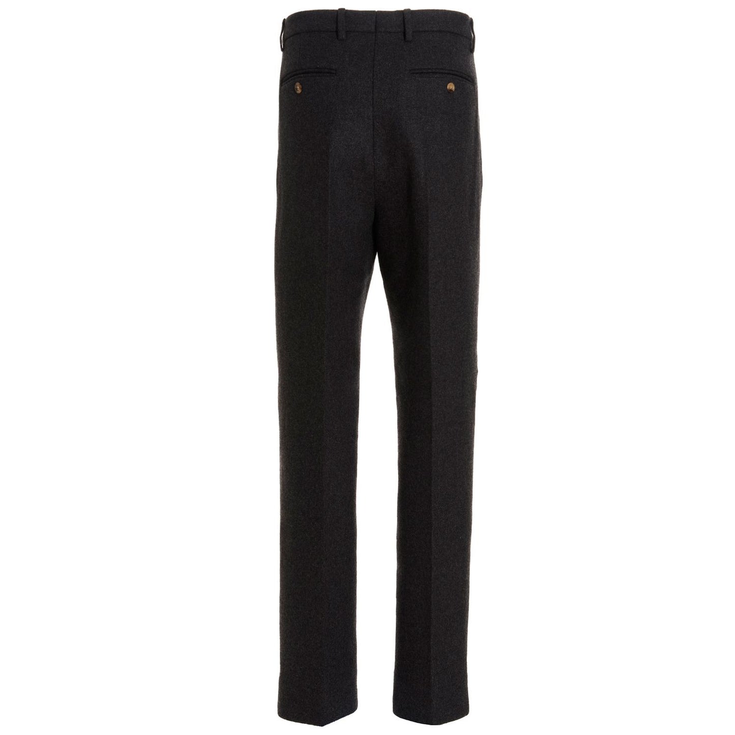 Gucci Gray Wool Dress Pants