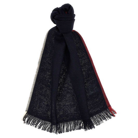 Brunello Cucinelli Blue Cashmere Scarf