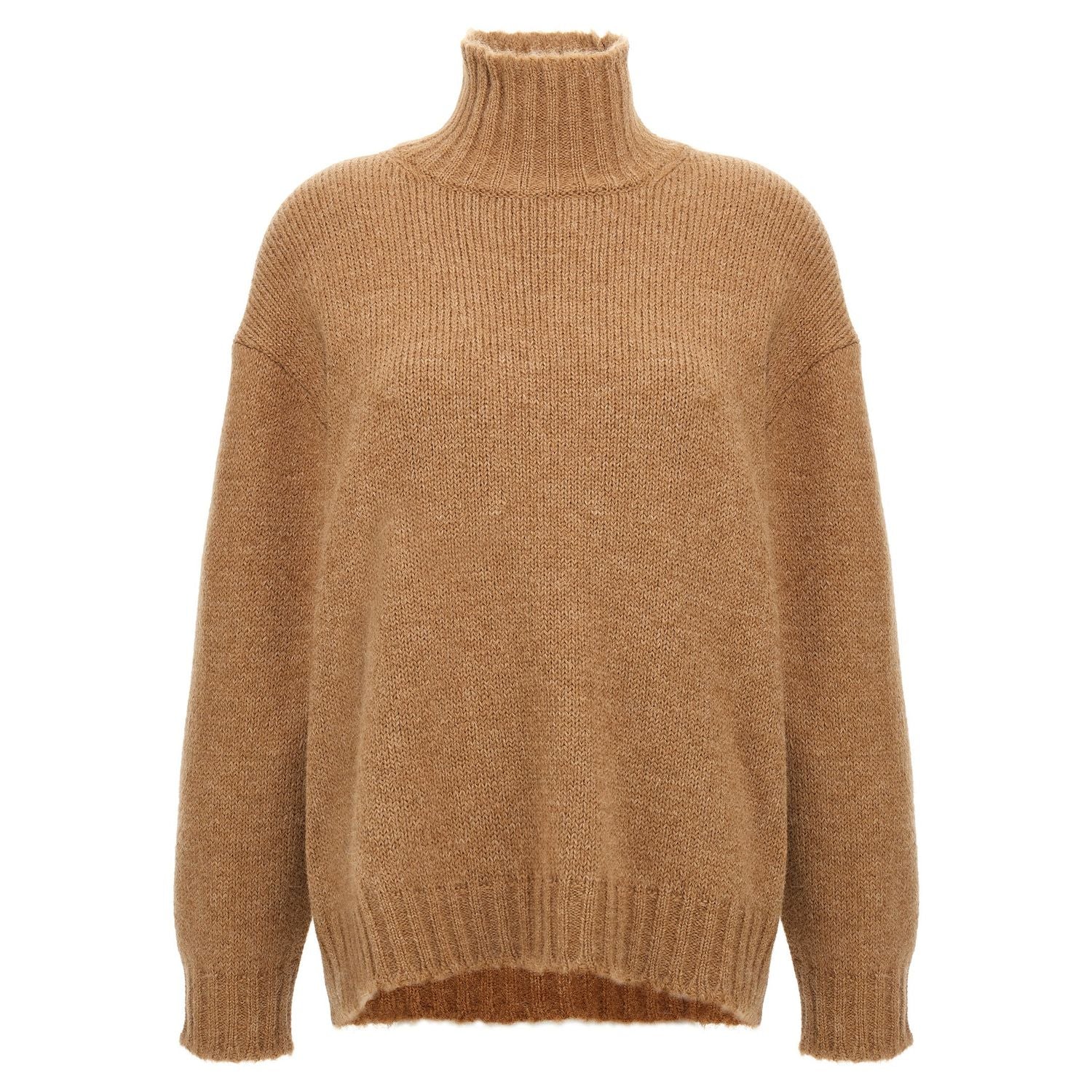 Jil Sander Beige Wool Cardigan