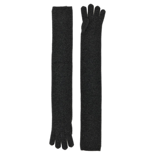Max Mara Gray Cashmere Gloves