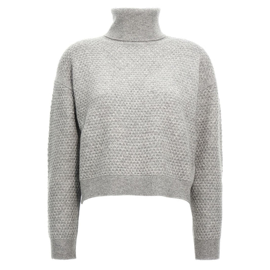 Max Mara Gray Cashmere Cardigan