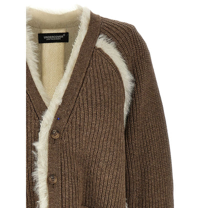 Undercover Brown Wool Cardigan