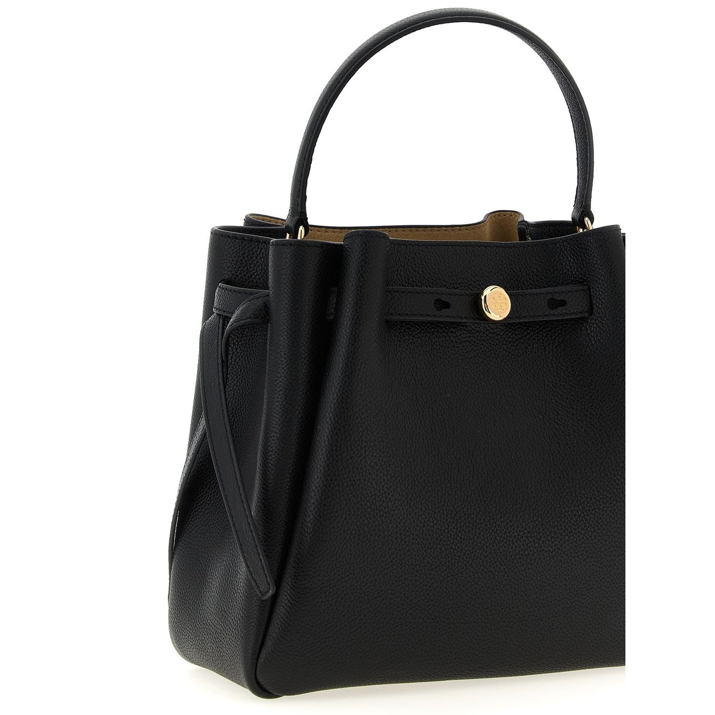 Tory Burch Black Cowhide Handbag