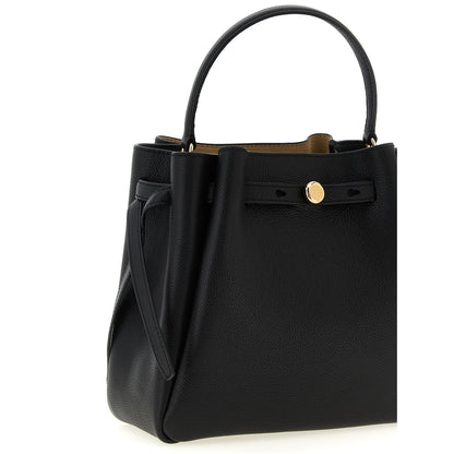 Tory Burch Black Cowhide Handbag