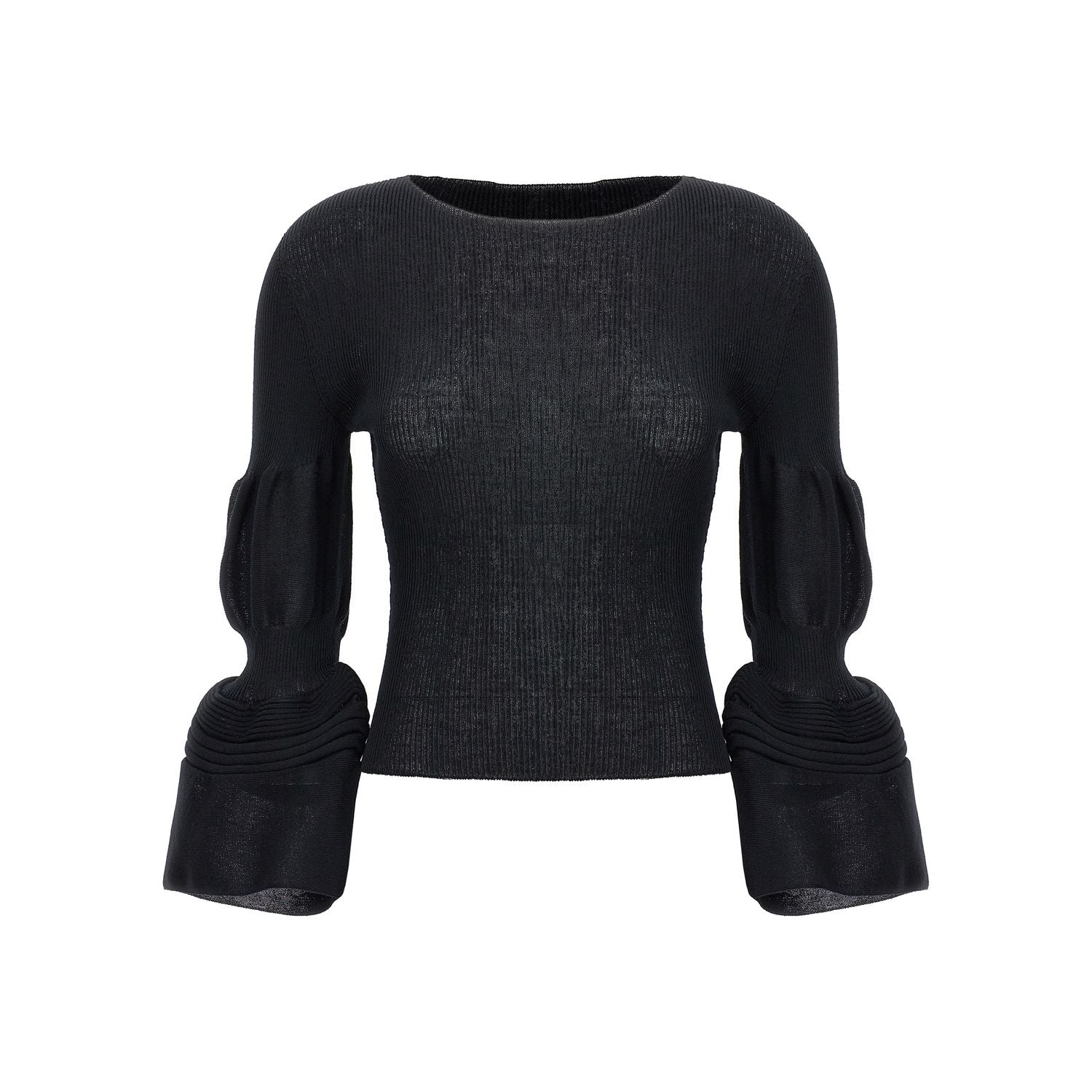 Issey Miyake Black Polyester Sweatshirt