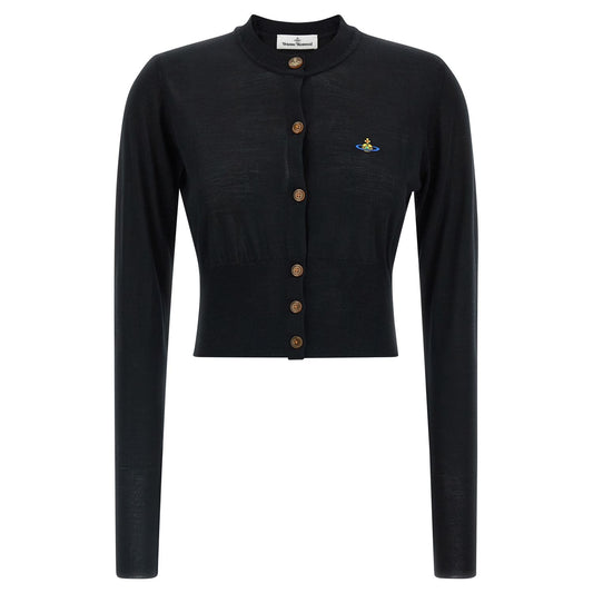 Vivienne Westwood Black Cotton Cardigan
