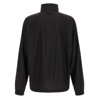 Y-3 Black Polyamide Sweatshirt