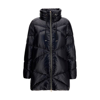 Herno Black Polyamide Full-Length Jacket