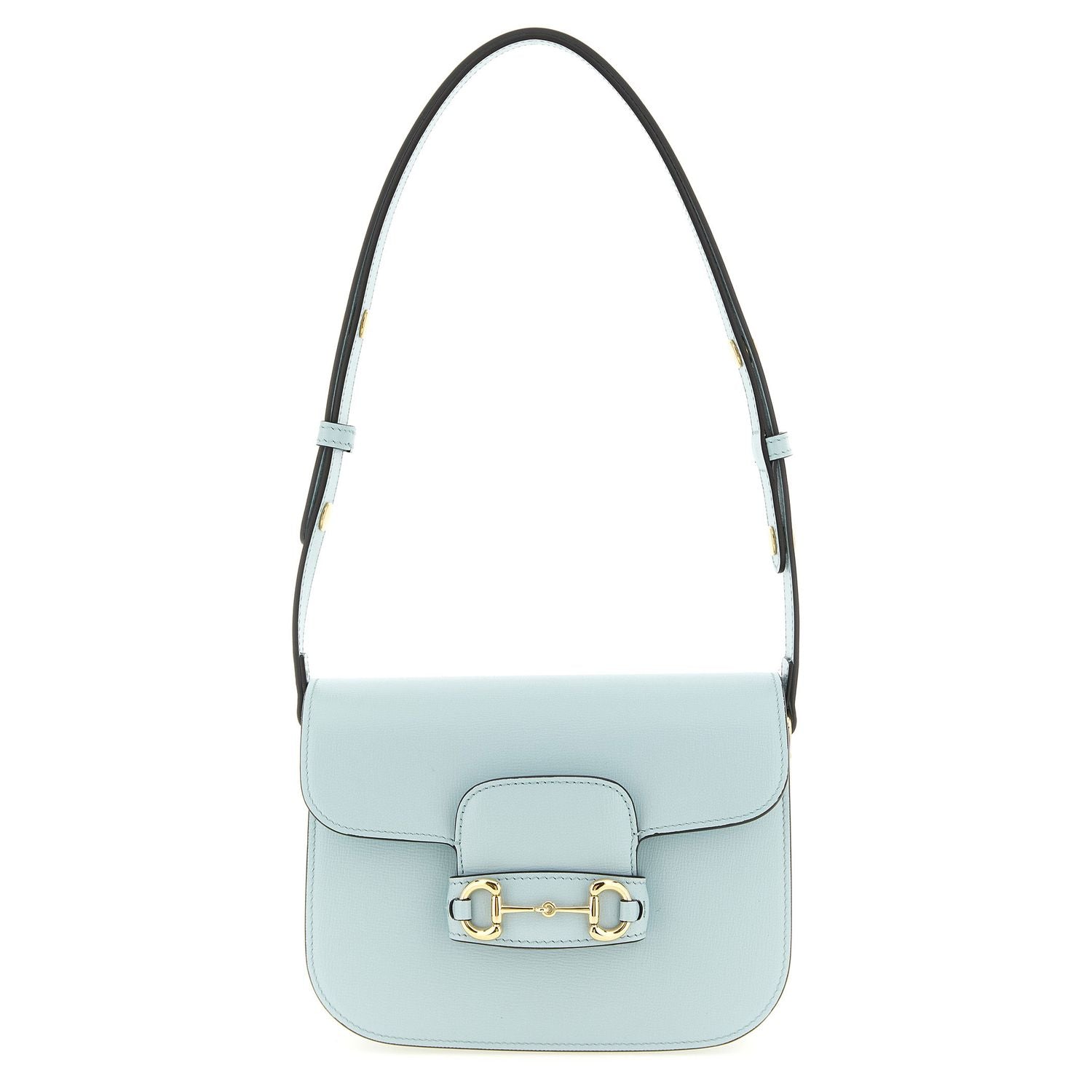 Gucci Blue Calfskin Shoulder Bag