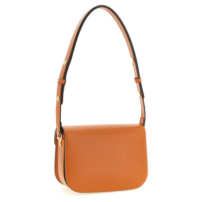 Gucci Orange Calfskin Shoulder Bag
