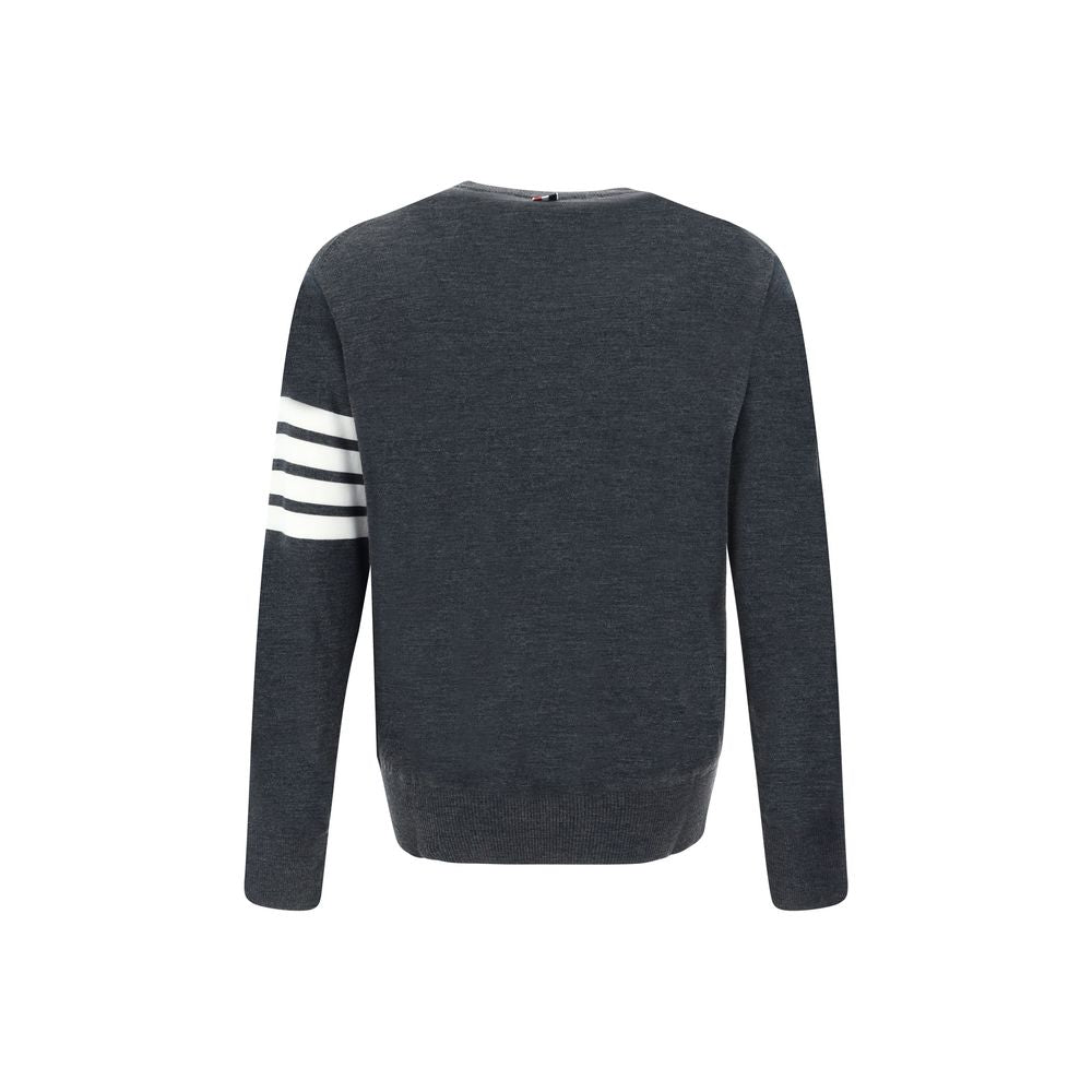 Thom Browne Gray Wool Oves Aries Sweatshirt