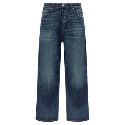 Haikure Blue Cotton Jeans Denim