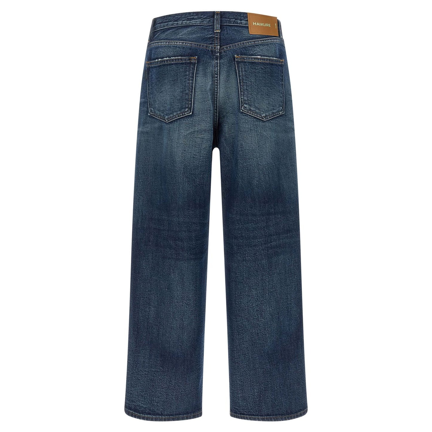 Haikure Blue Cotton Jeans Denim
