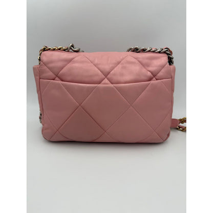 Chanel CHANEL 19 Medium Pink Handbag