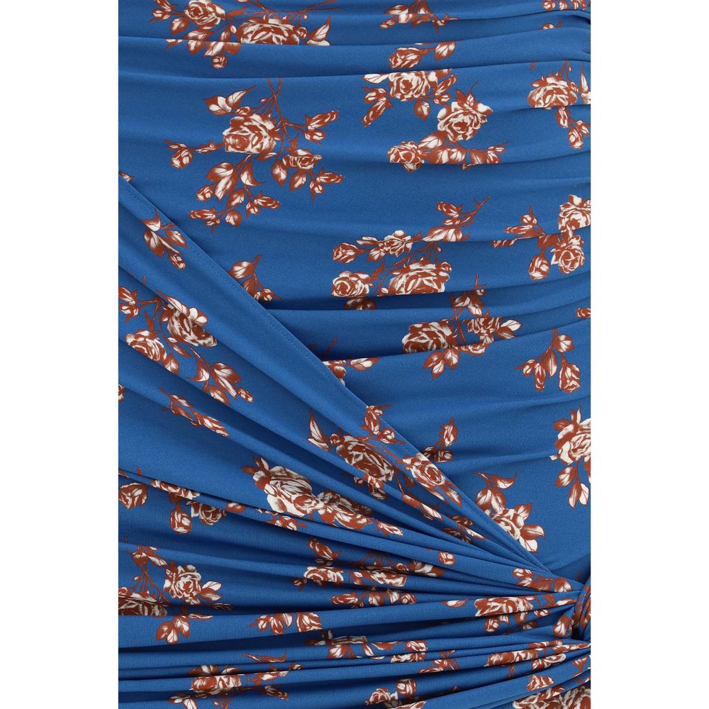 Magda Butrym Blue Polyamide Mini Skirt