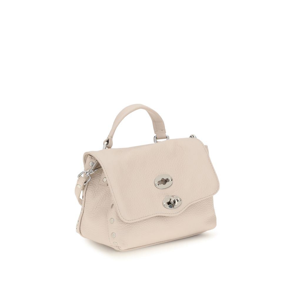 Zanellato White Calf Leather Bos Taurus Handbag