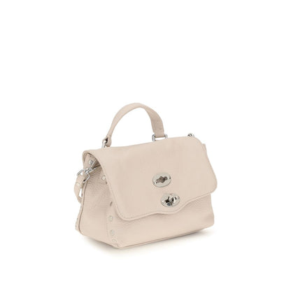 Zanellato White Calf Leather Bos Taurus Handbag