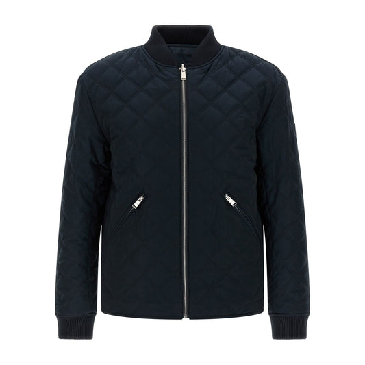 Hugo Boss Blue Polyester Bomber