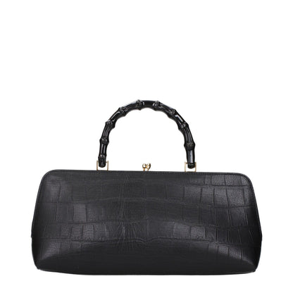 Jil Sander Black Leather Handbag