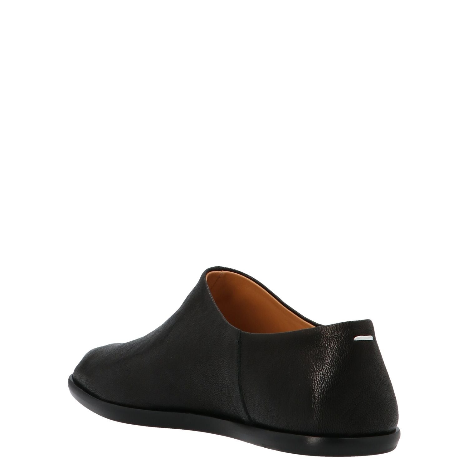 Maison Margiela Black Lamb Leather Ballet Flats