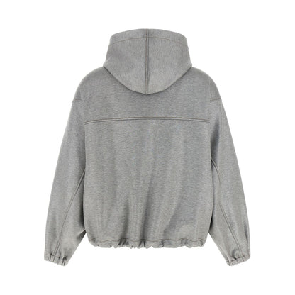 Brunello Cucinelli Silver Cotton Bomber