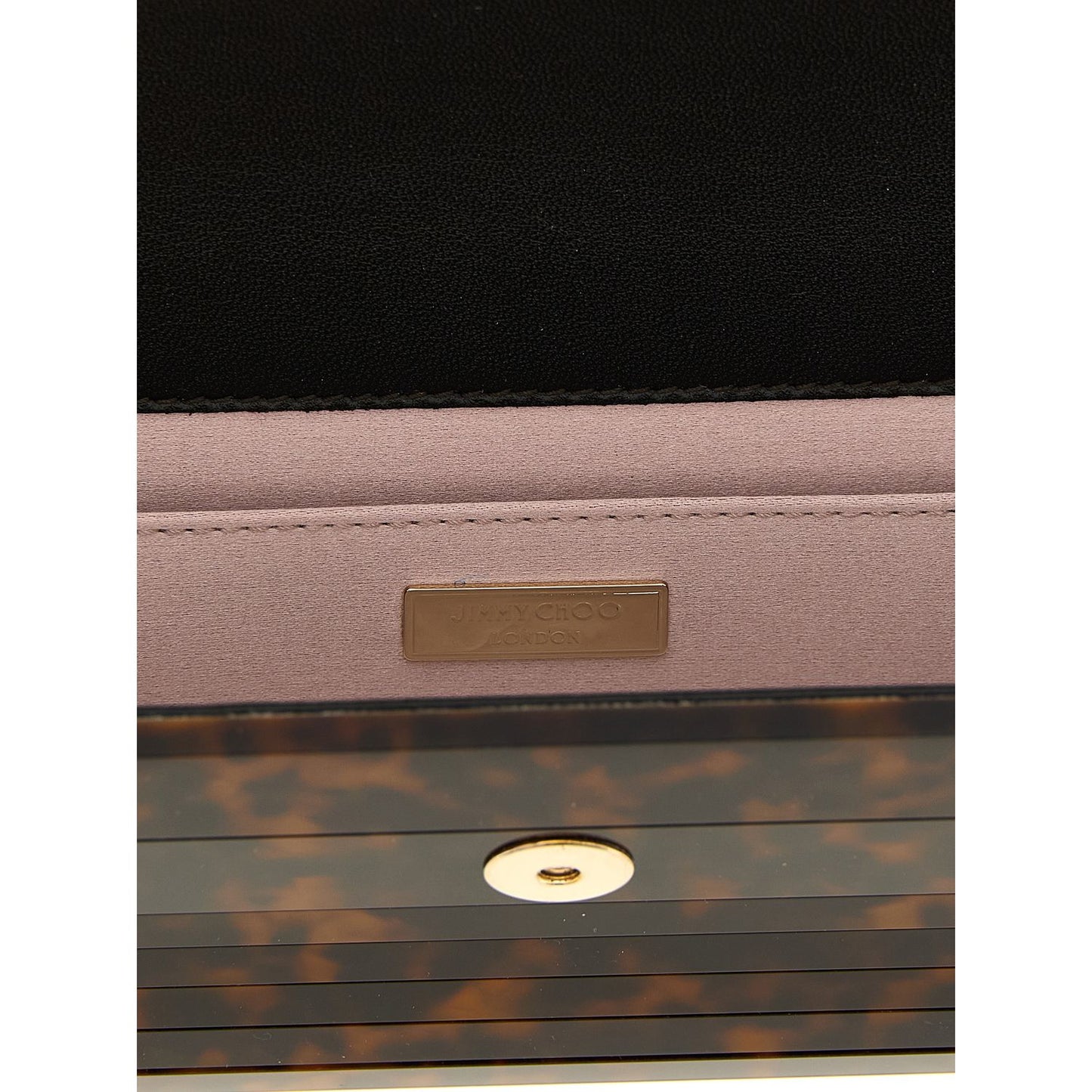 Jimmy Choo Beige Polyester Clutch Bag