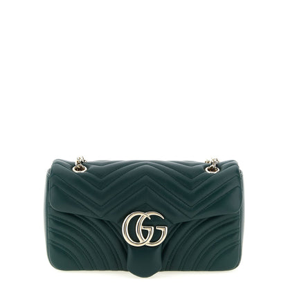 Gucci Bicolor Lamb Leather Shoulder Bag