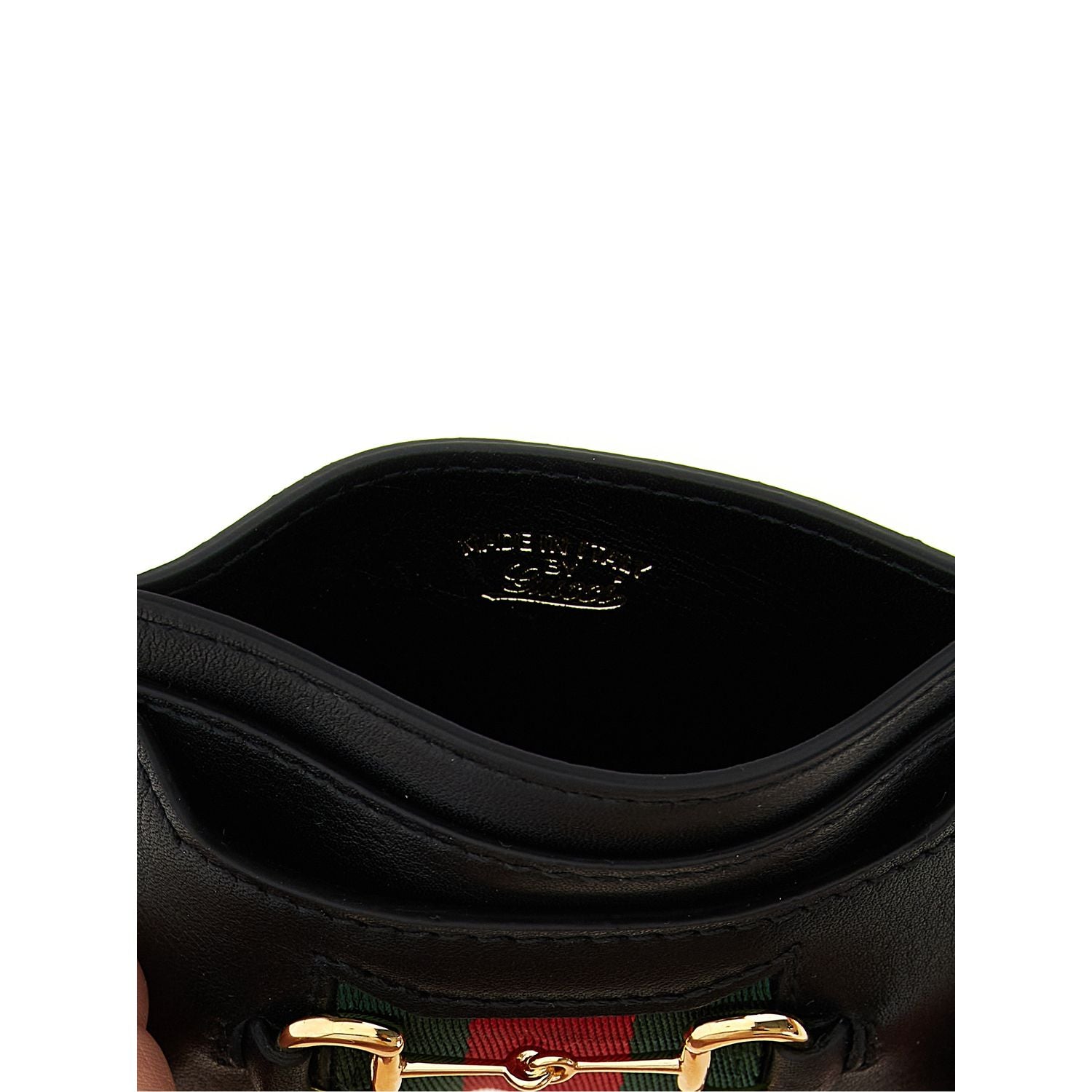 Gucci Black Calfskin Cardholder
