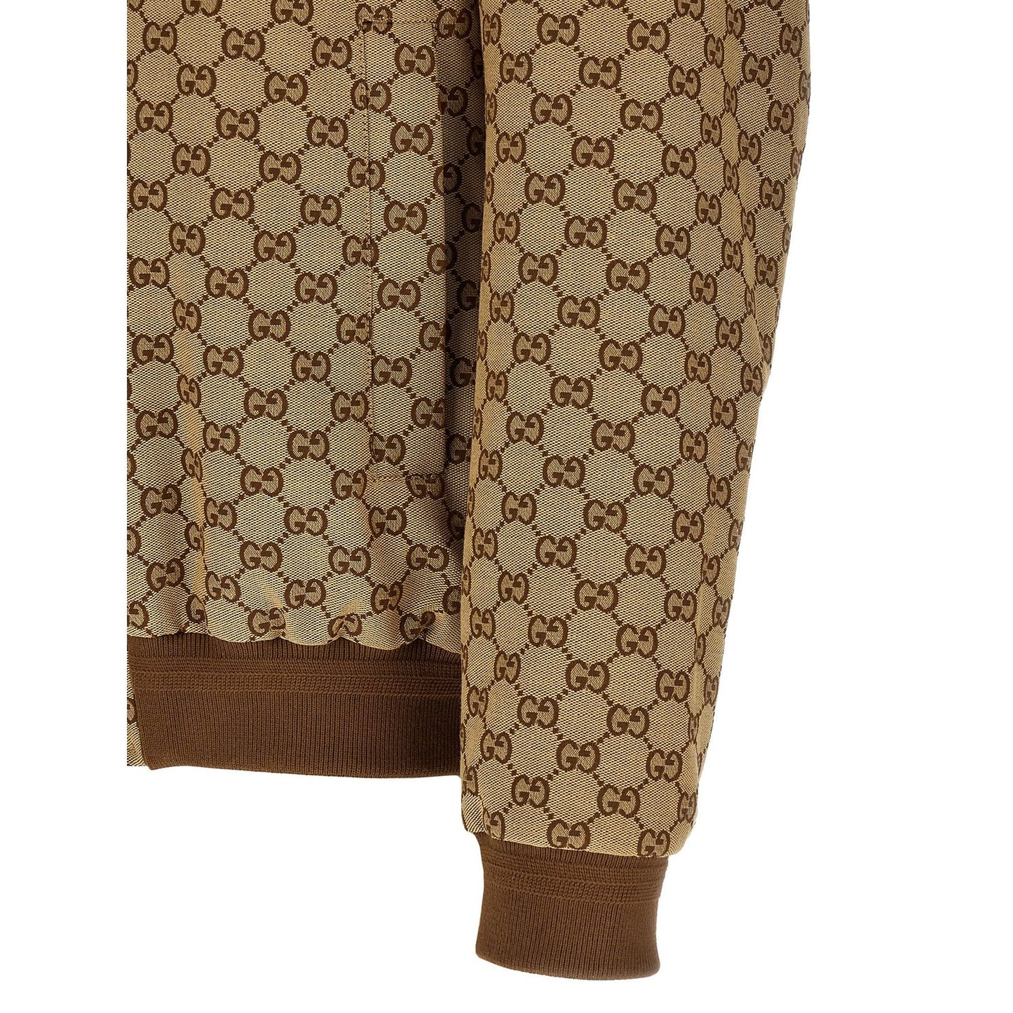Gucci Beige Cotton Bomber
