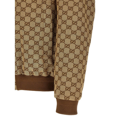 Gucci Beige Cotton Bomber