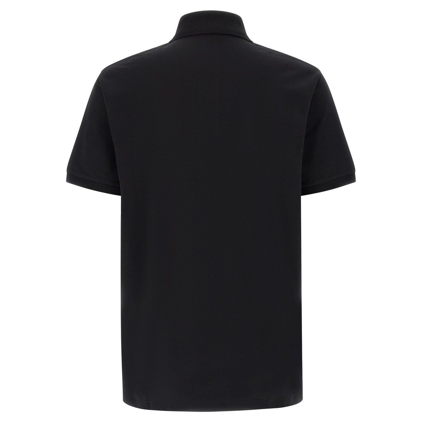 Gucci Black Cotton Polo Shirt
