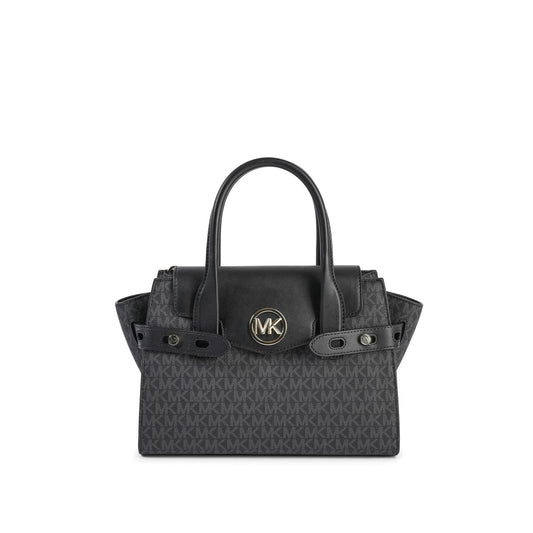 Michael Kors Black Pvc Satchel Bag