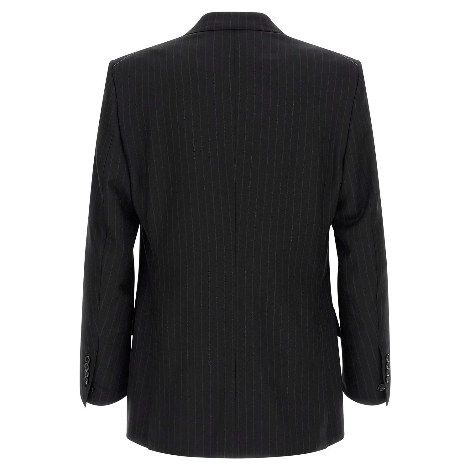 Tom Ford Black Wool Two-Piece Suit