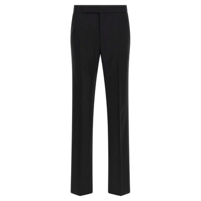 Tom Ford Black Wool Two-Piece Suit