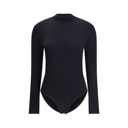 Wolford Black Polyamide Bodysuit