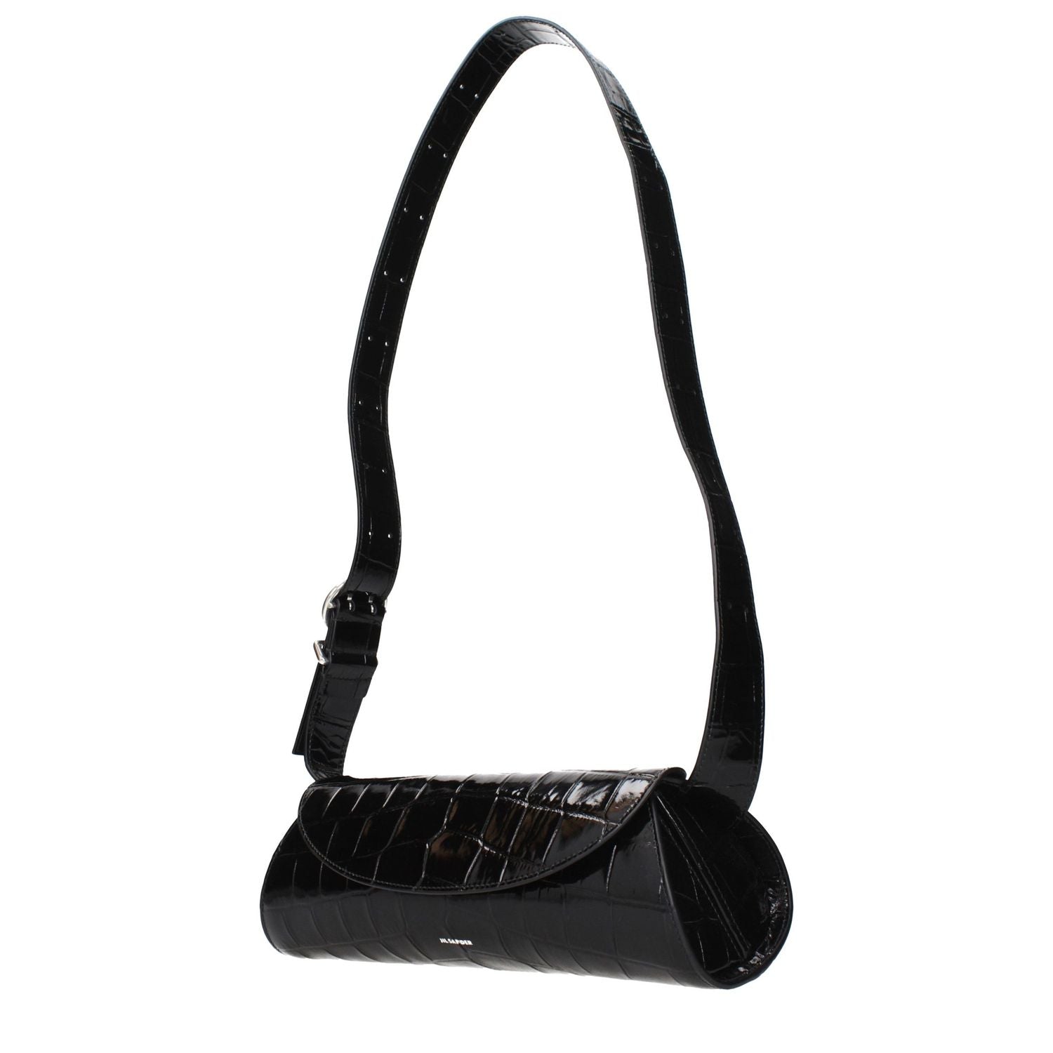 Jil Sander Black Leather Crossbody Bag