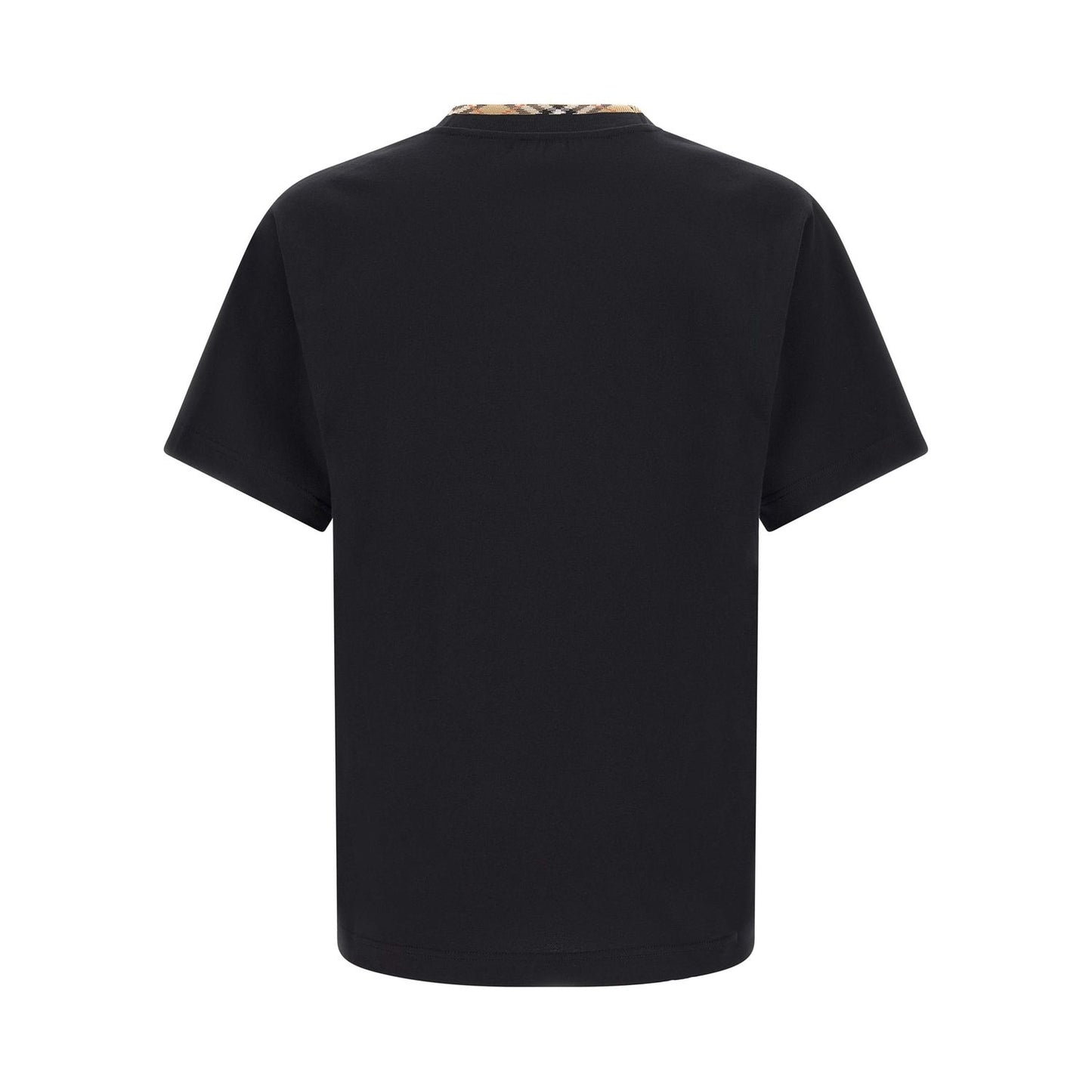 Burberry Black Cotton T-Shirt