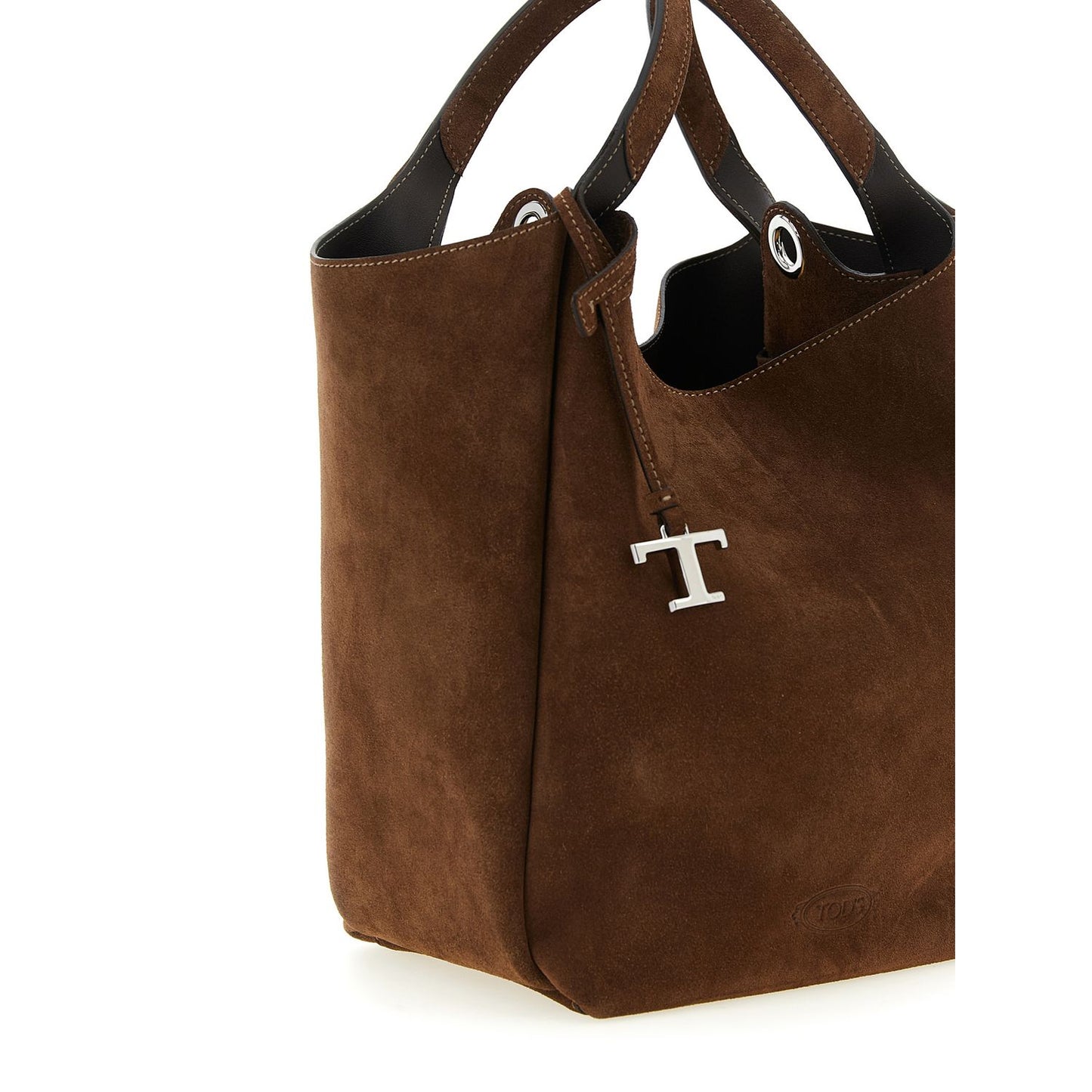 Tod's Brown Calfskin Handbag