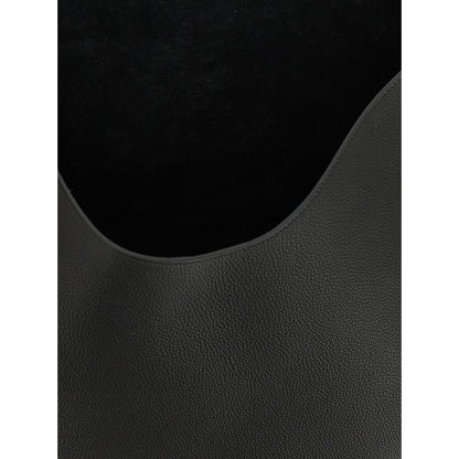 Khaite Black Calfskin Tote Bag