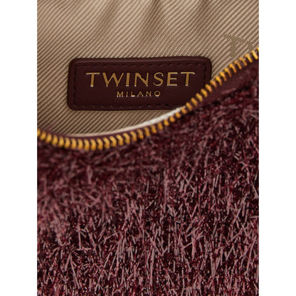 Twinset Bordeaux Polyester Handbag