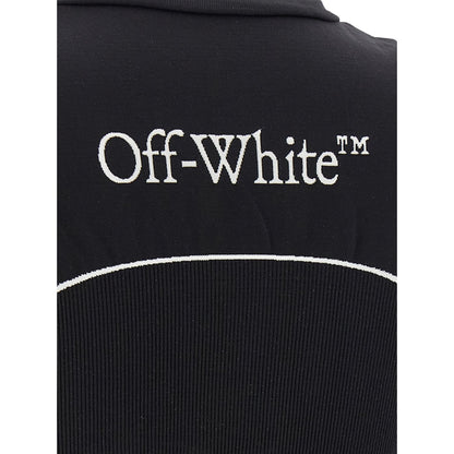 Off-White Black Polyamide Sport Bra