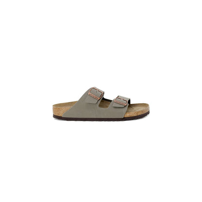 Birkenstock Gray Synthetic Strap-On Sandals
