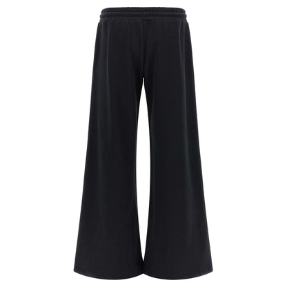 Off-White Black Cotton Joggers (Workout Pants)