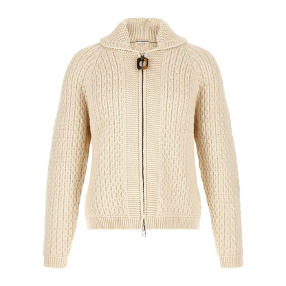 J.W.Anderson White Cotton Cardigan