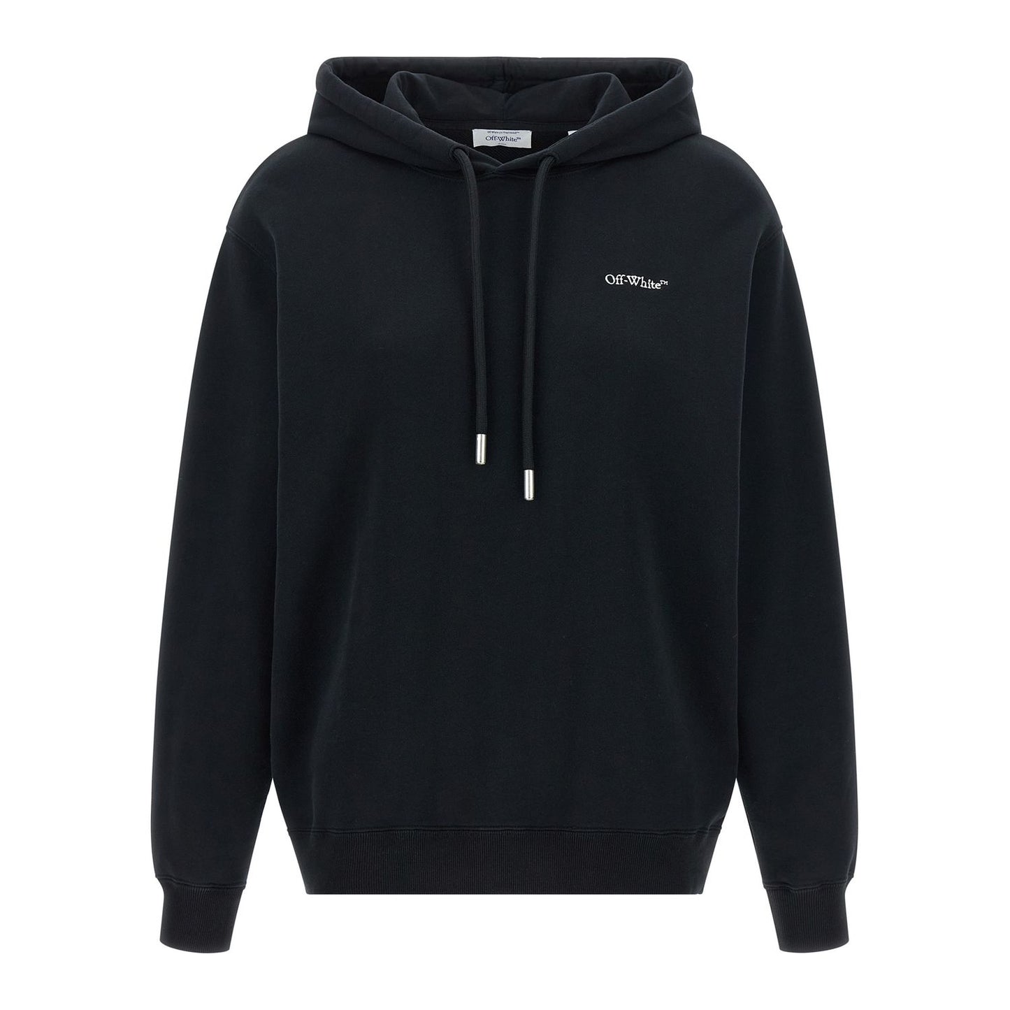 Off-White Black Cotton Sweatshirt