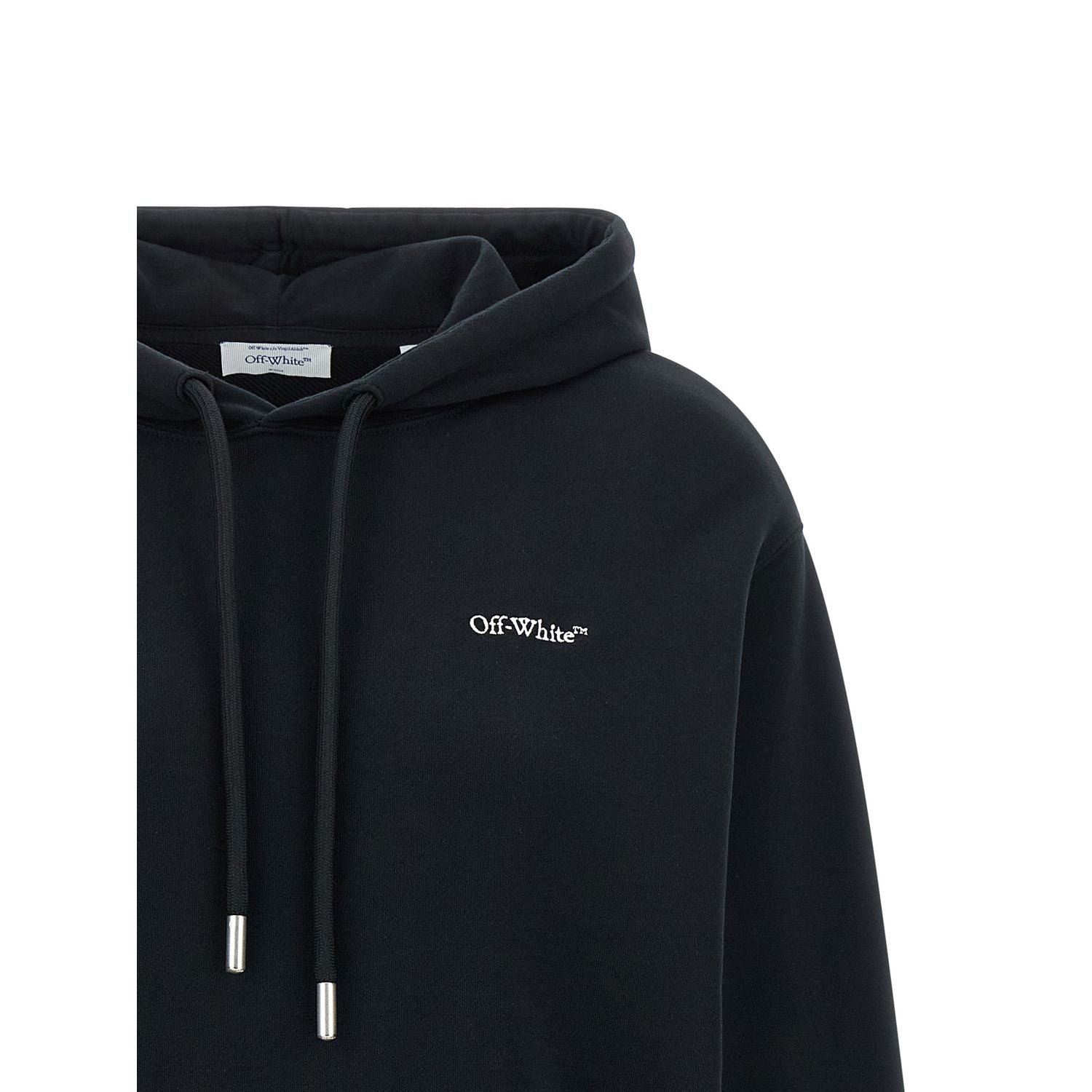 Off-White Black Cotton Sweatshirt